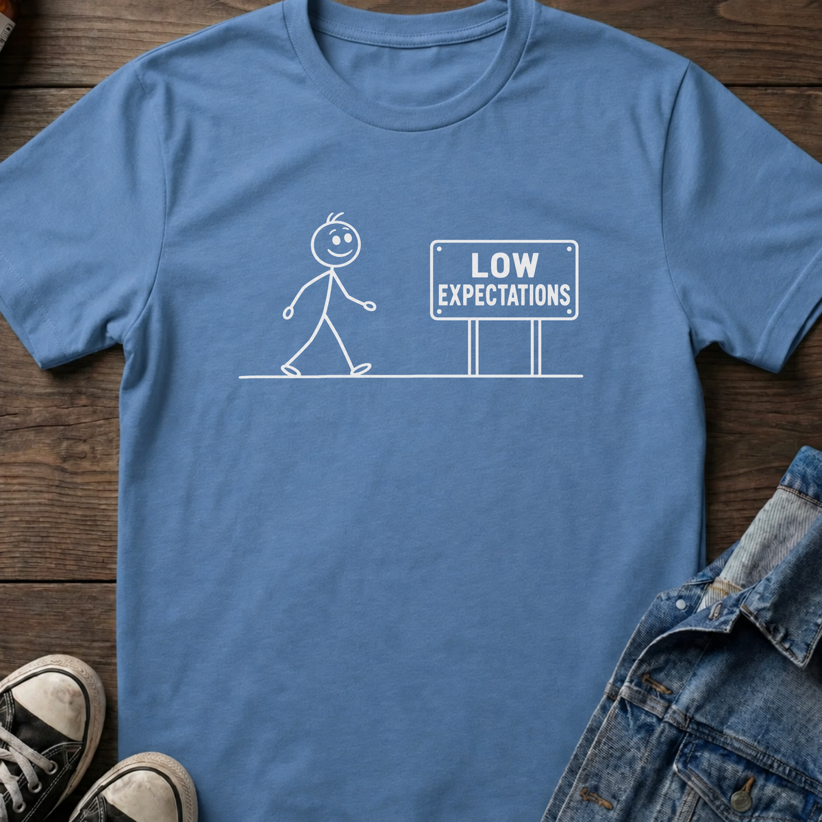 Low expectations T-shirt