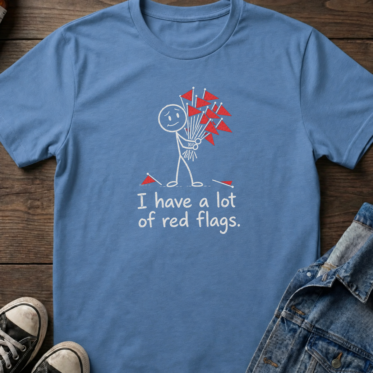 Lots of red flags T-shirt