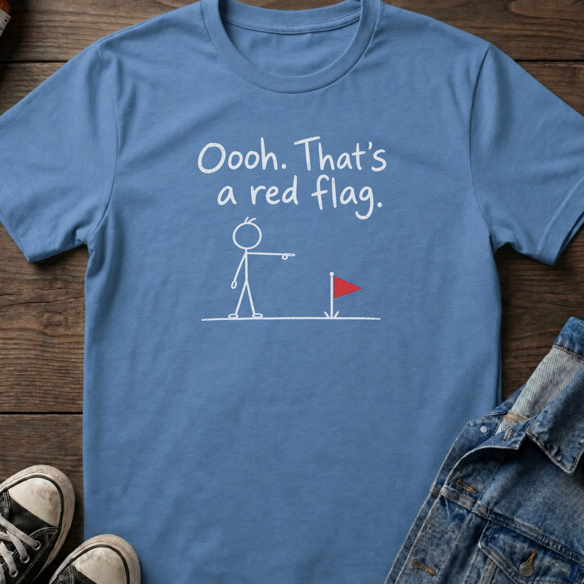 Red flag T-shirt