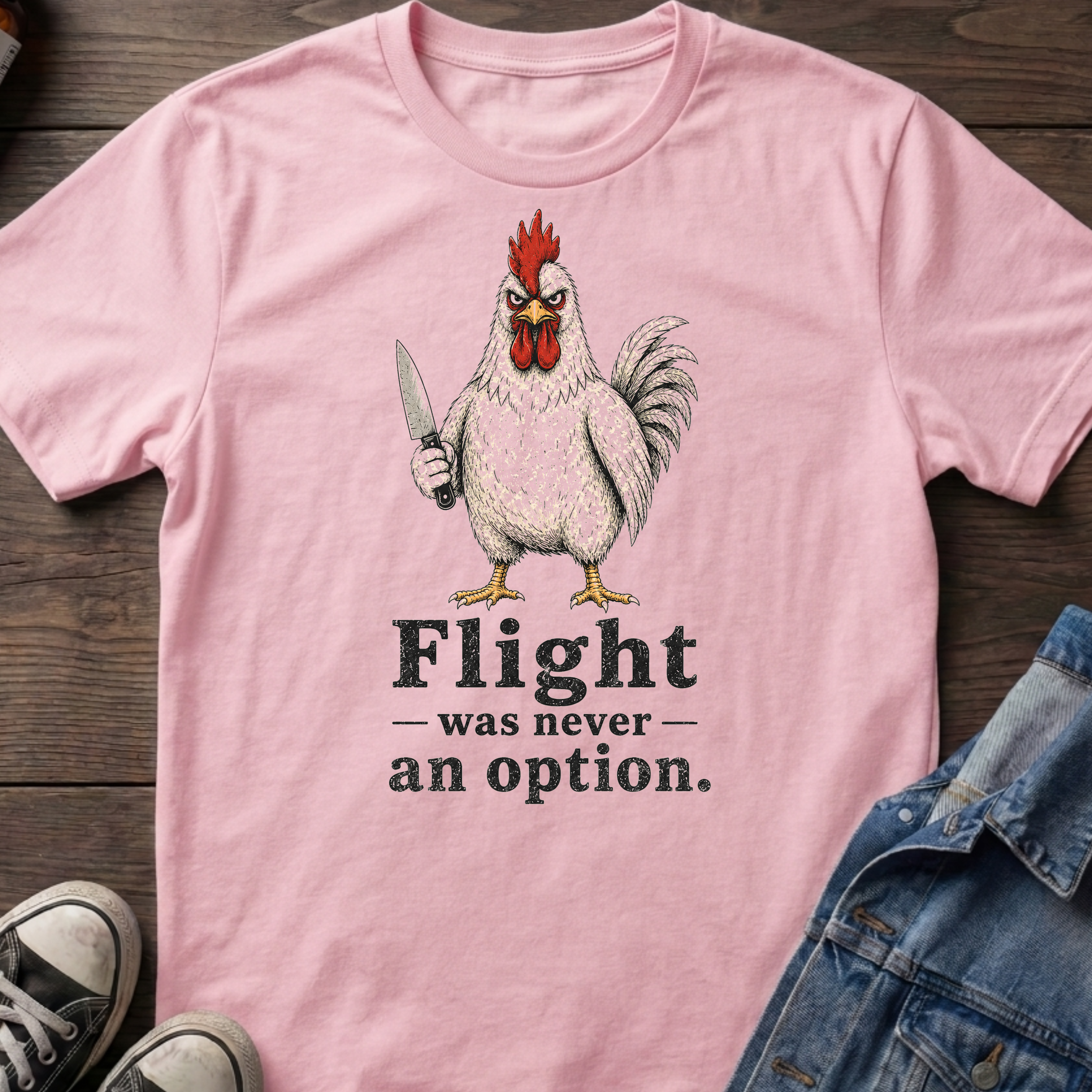Flight was never an option - Rooster