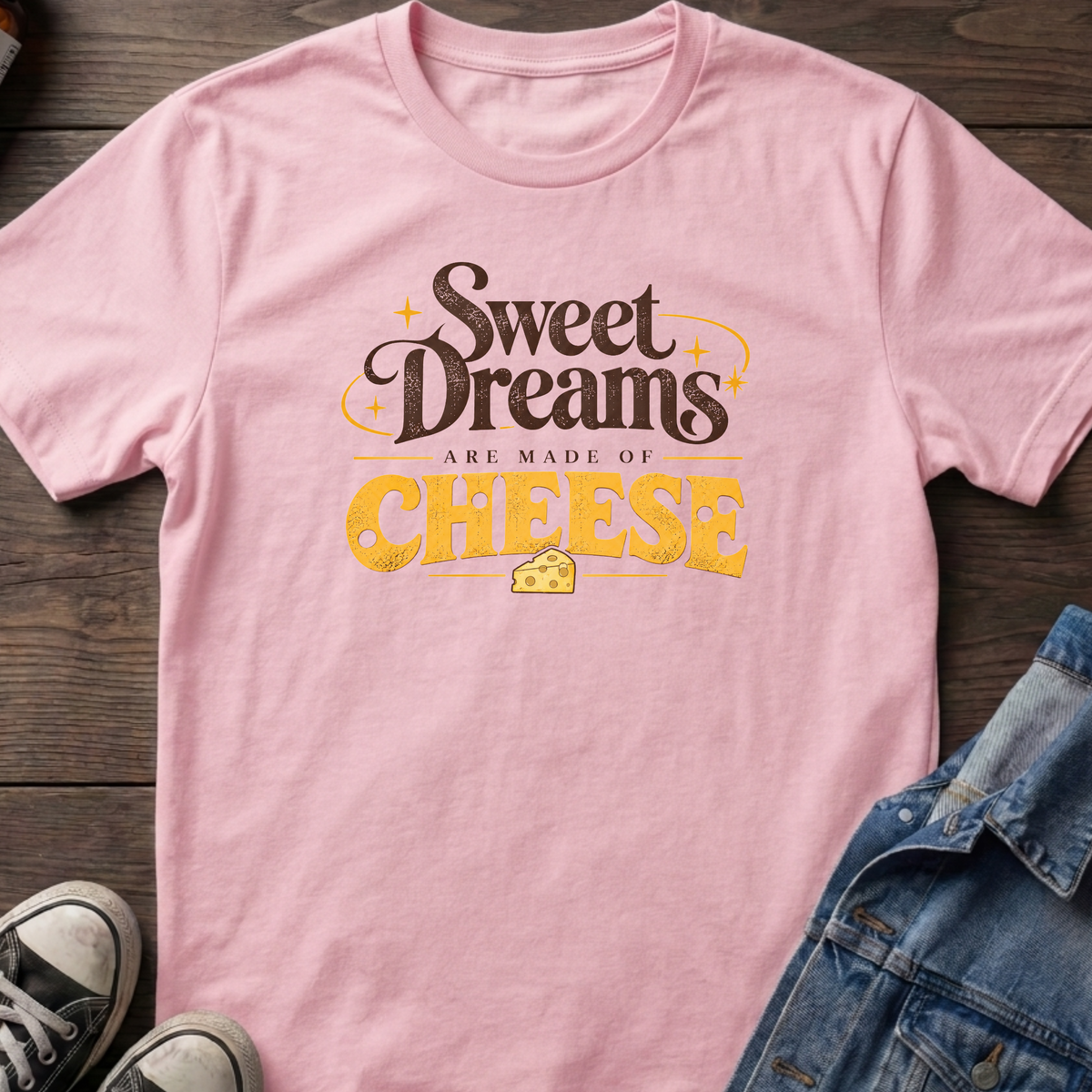 Sweet dreams cheese T-shirt