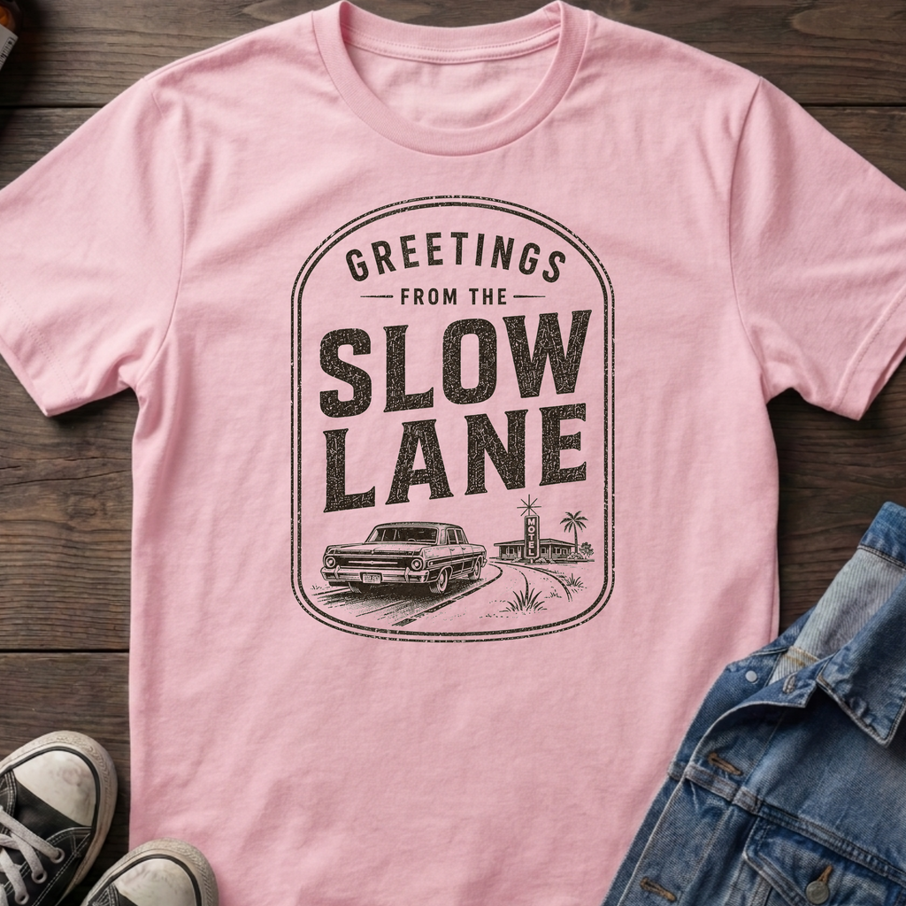 GREETINGS FROM THE SLOW LANE