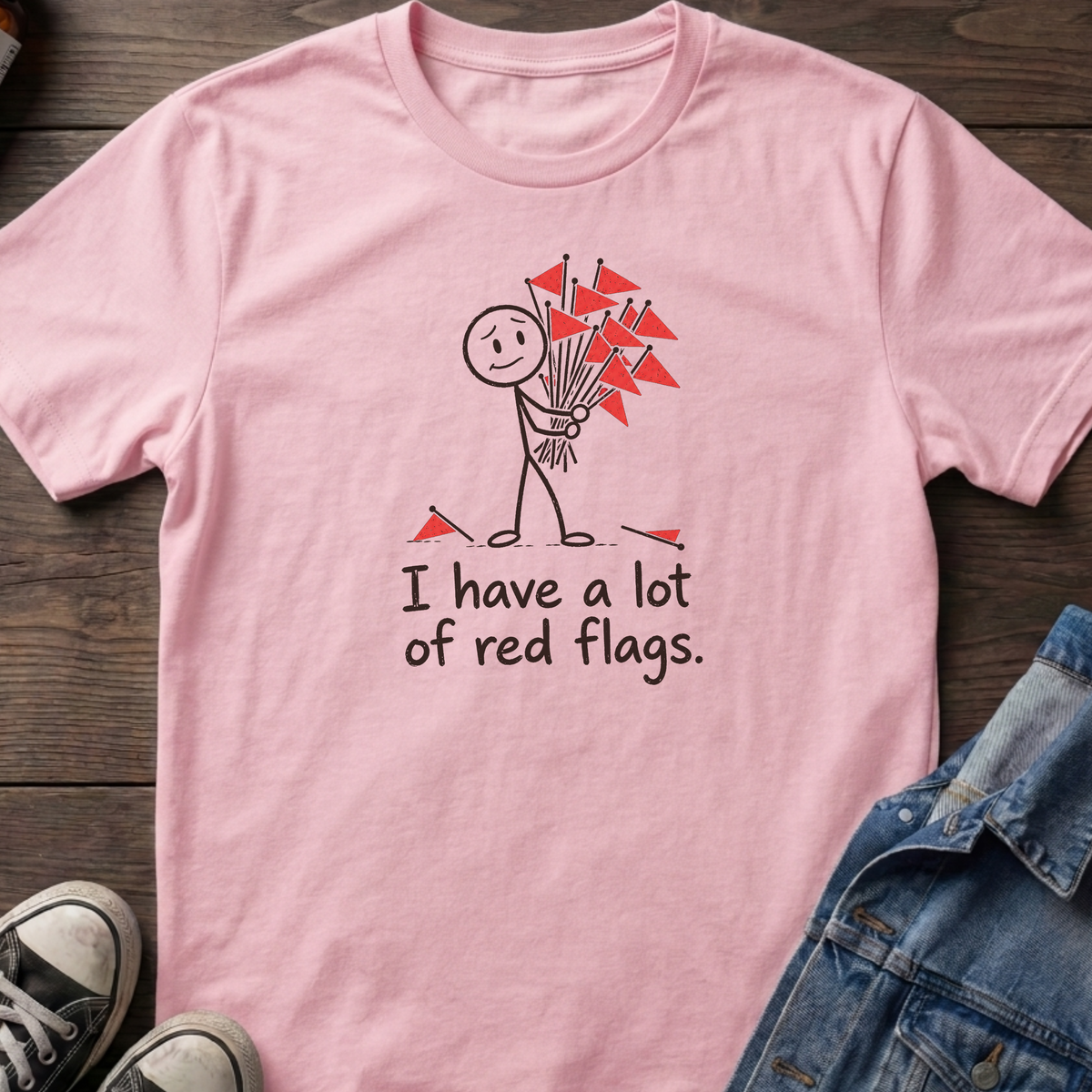 Lots of red flags T-shirt