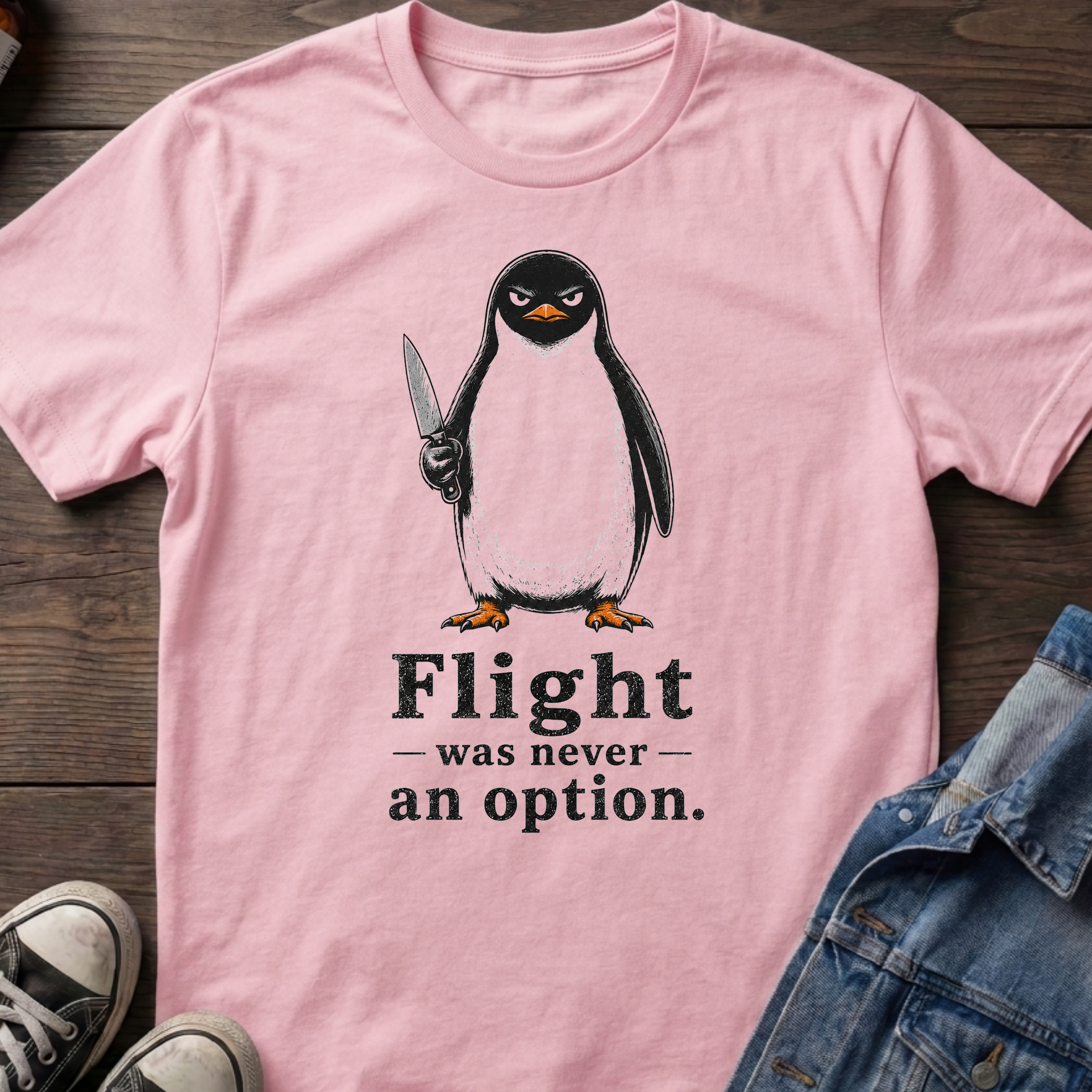 Flight was never an option