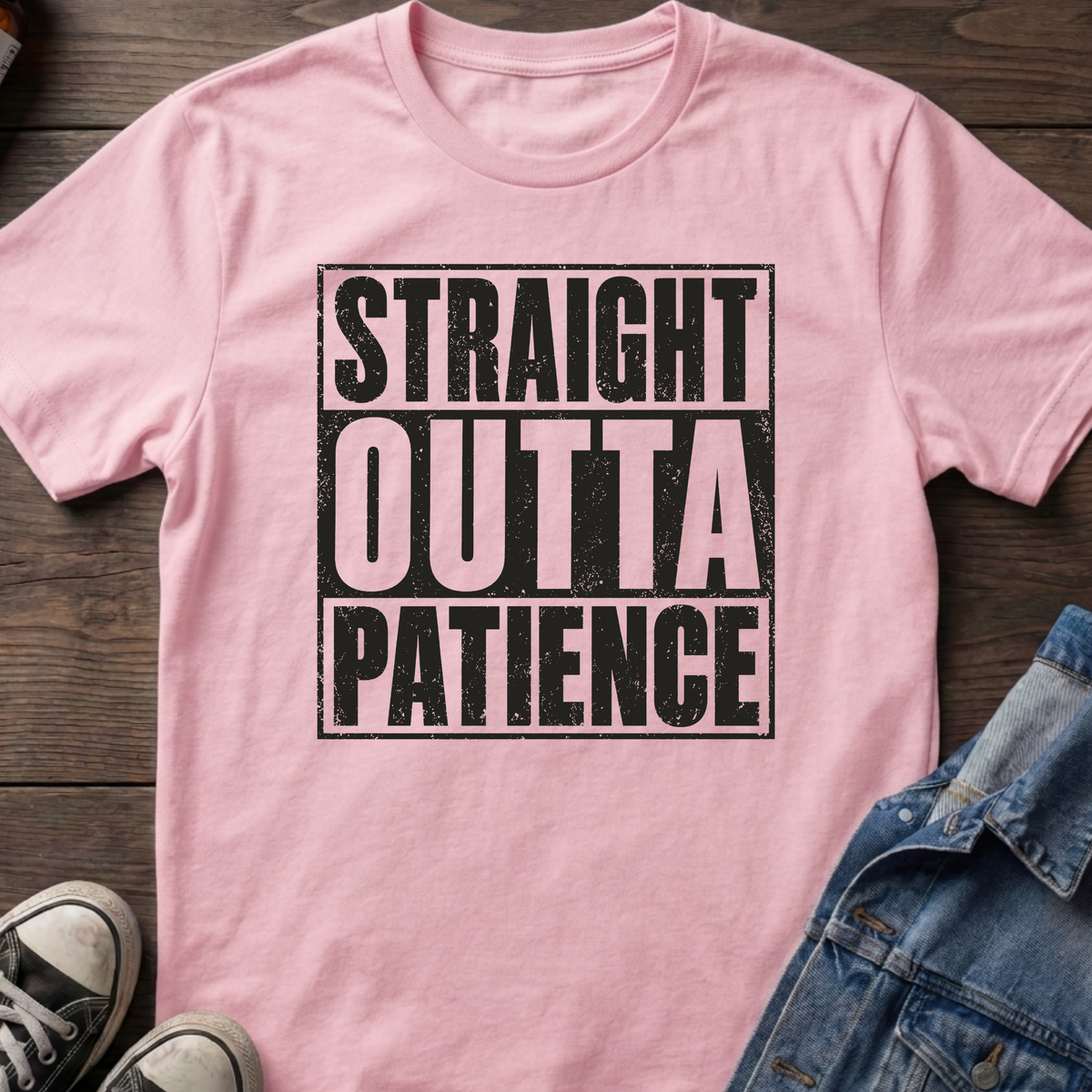 Strait outta patience T-shirt
