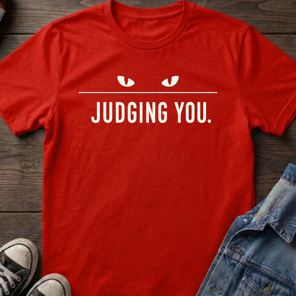 JUDGING YOU.