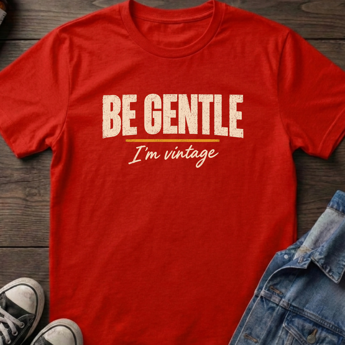 Be gentle, I'm vintage T-shirt