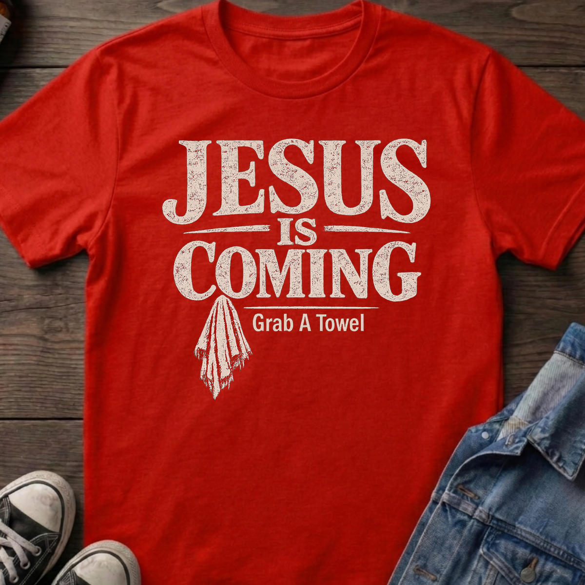 JESUS IS COMING (Grab a Towel)