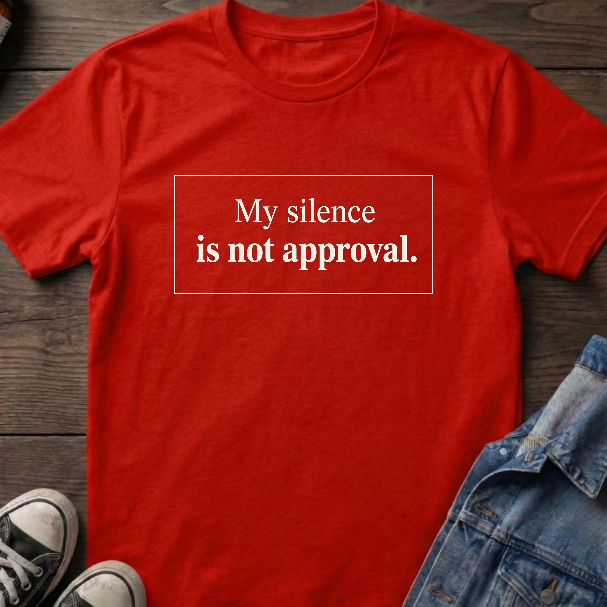 My silence is not approval.