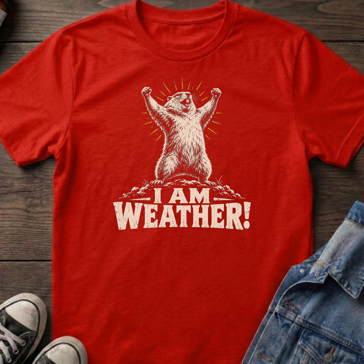 I am weather T-shirt