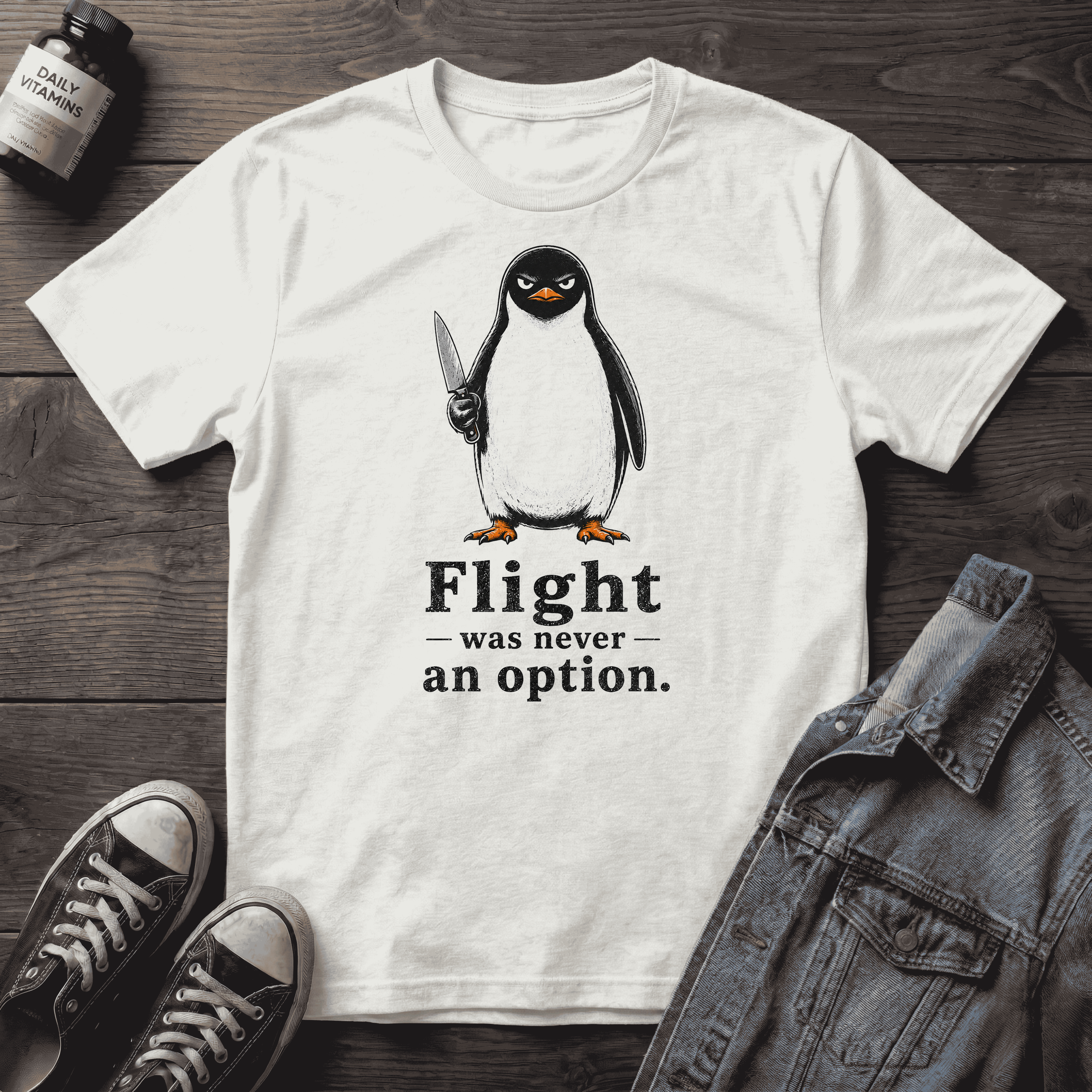 Flight was never an option