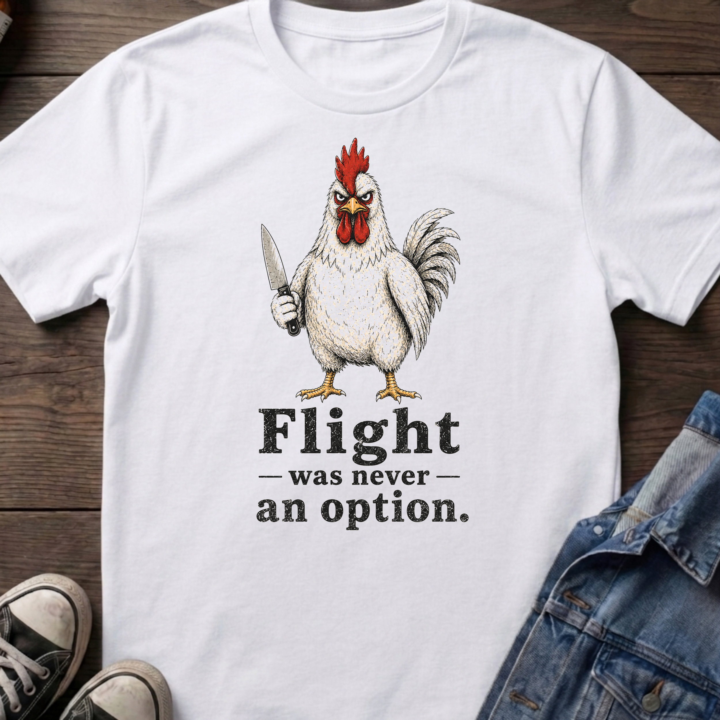 Flight was never an option - Rooster