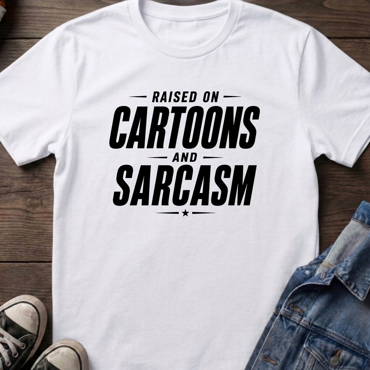 Raised on Cartoons and Sarcasm