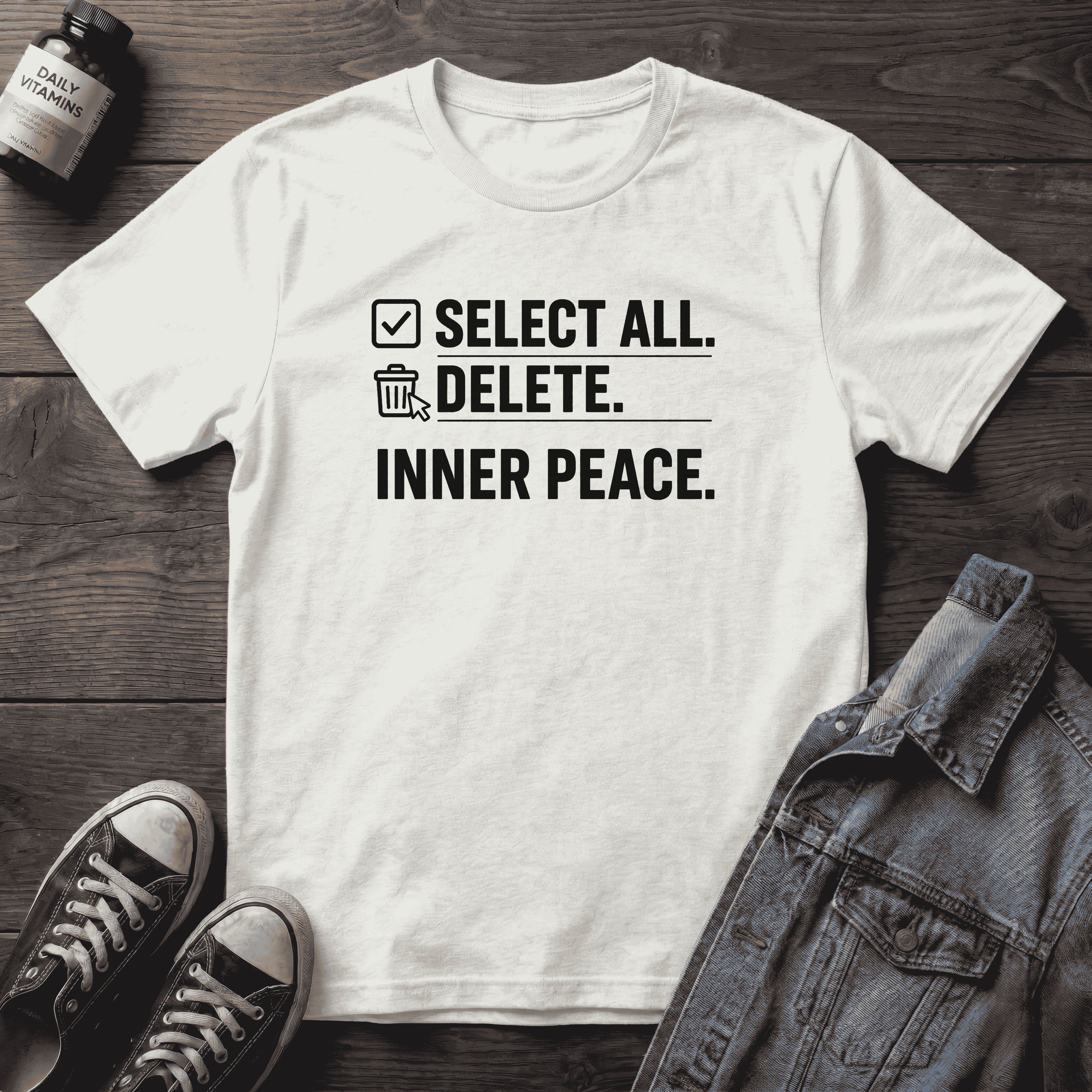 Select All, Delete, Inner Peace
